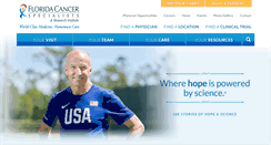 Desktop Screenshot of flcancer.com