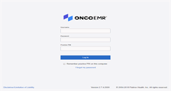 Desktop Screenshot of oncoemr.flcancer.com